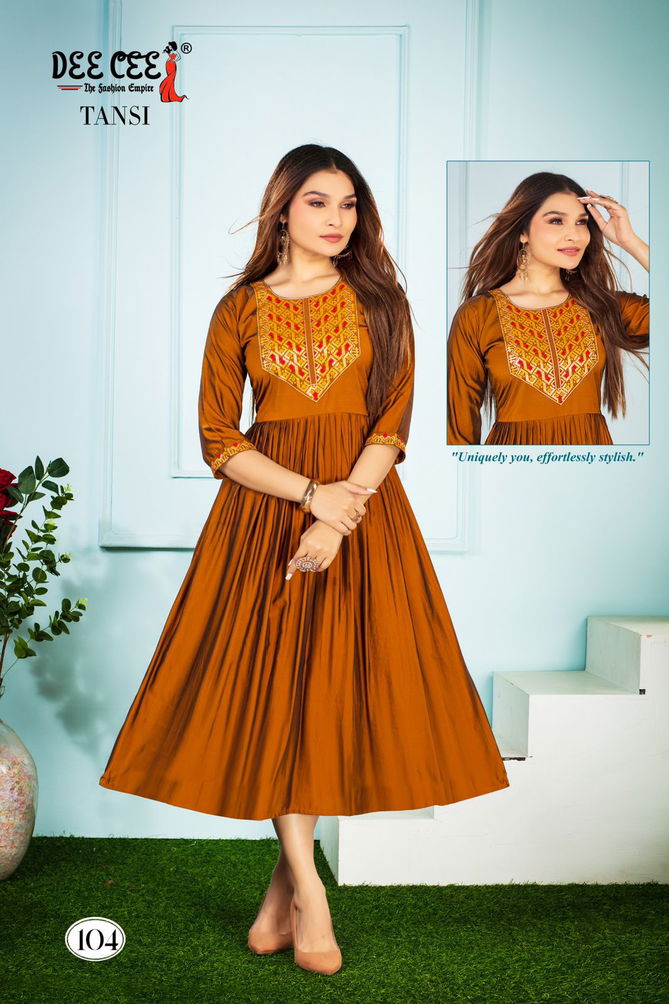 Tansi By Deecee Silk Designer Kurtis Wholesale Clothing Suppliers In India
